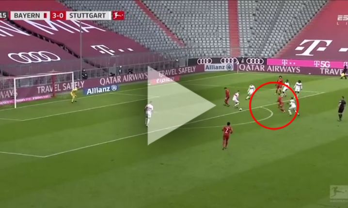 Lewy STRZELA HATTRICKA w pierwszej połowie ze Stuttgartem! [VIDEO]